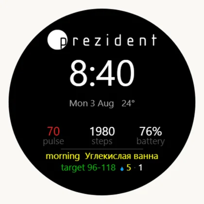 Procedura: místo času jen úsek «ráno / den / večer» — v plánu procedur není přesný čas.